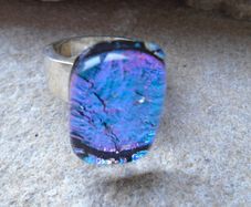 Dichoric glass ring, New ring