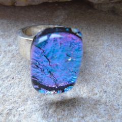 Dichoric glass ring, New ring