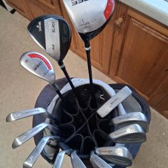 Golf clubs. Set Of Mens Left Handed Golf Clubs In Very Good+ Condition.