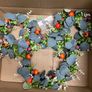 Mickey Mouse Disney Christmas Floral Wreath Image 2