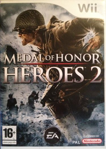 Medal Of Honor: Heroes 2 [2007] (Wii Game) [Wii-U Compatable]
