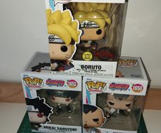 Funko Pop Boruto: Naruto Next Generations  3 Figure Bundle