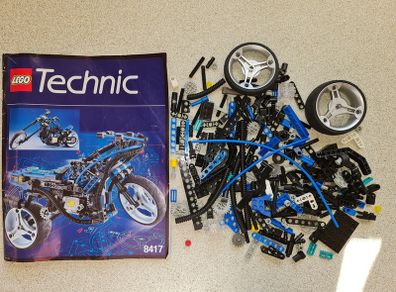 Vintage Lego Technic 8417 Mag Wheel Master