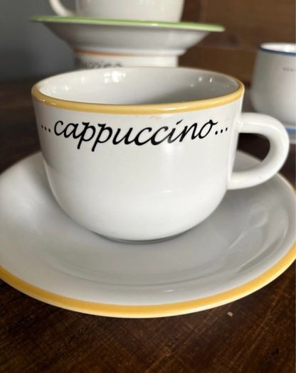 cups and saucers