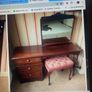 chest of drawers and dressing table and stool Image 2