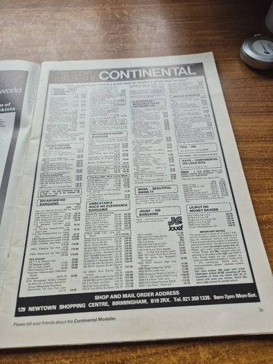Rare Find: Vintage Continental Modeller Nov/Dec 1981.