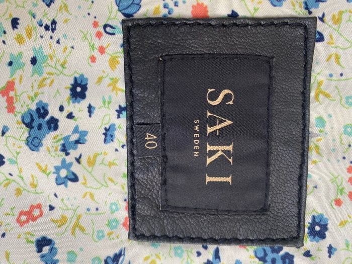 Saki Genuine Leather Jacket (size 12)