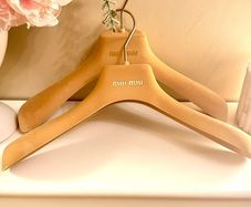 MIU MIU velvet coat jacket blazer hangers
