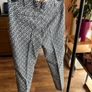 Pinko logo cigarette trousers Image 2