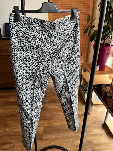 Pinko logo cigarette trousers