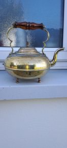 old brass kettle