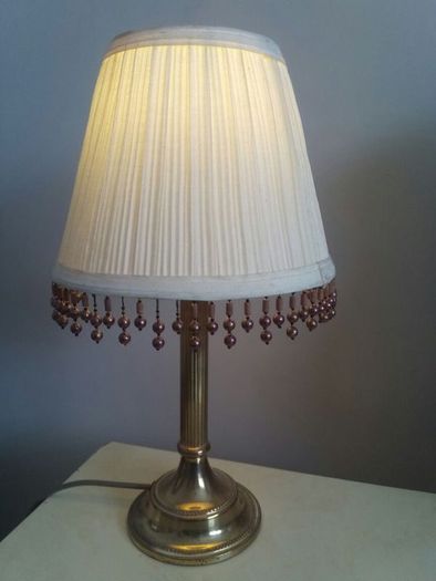 old brass lamp