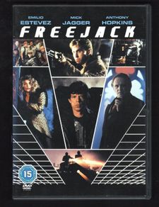 Freejack DVD Movie. Staring Emilio Estevez, Mick Jagger and Rene Russo