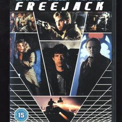Freejack DVD Movie. Staring Emilio Estevez, Mick Jagger and Rene Russo