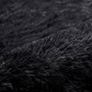 NEW SALE | Rugs Living Room - Modern Black Area Rugs for Bedroom Non Slip -Super Soft Fluffy Shaggy Thick Pile Small Rug Non-Shedding Easy To Clean, 50cm x 80cm Image 5