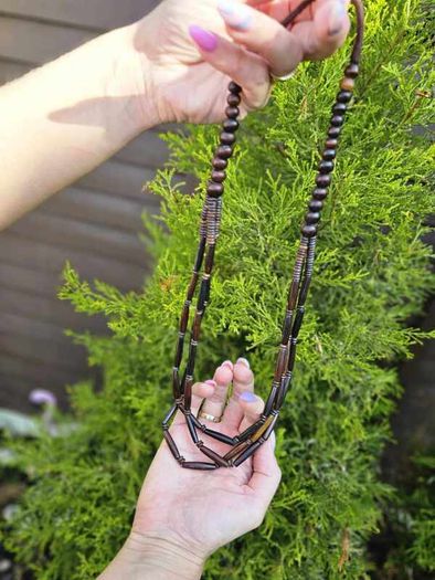 Vintage Lynggaard Style Multi Strand Necklace