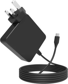 Laptop Power Adapter Charger USB-C/ Type C Automatic 65 Watts