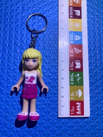 Lego Friends Stephanie Keychain