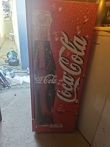 large coke fridge