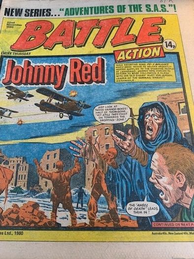 Battle Action 6th, 13th and 20th Dec 1980 IPC Comics