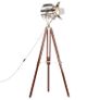 Tripod Floor Lamp Solid Mango Wood 180 cm Image 2