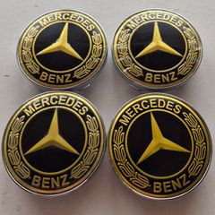 Mercedes caps 60mm (For Aftermarket) FREE POST