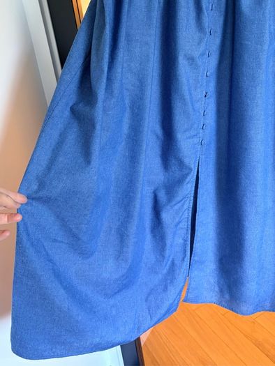 Soft denim dress Size L 12 - 14 BNWT