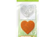 Tonic Rococco Die &amp; Stamp sets - PAISLEY Heart