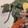 killer croc statue 3d printed and custom painted Image 7