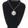 Full British Hallmarks, Signed St Christopher Silver Necklace 1978 Image 10