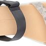 ECCO Womens Simpil Flat Sandal, Black / limestoneblack, 36 EU Image 3