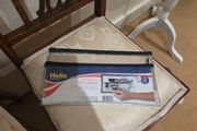 2 x large plastic clear pencil cases bn