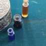 Vintage chased jewellery box and bottles Image 4