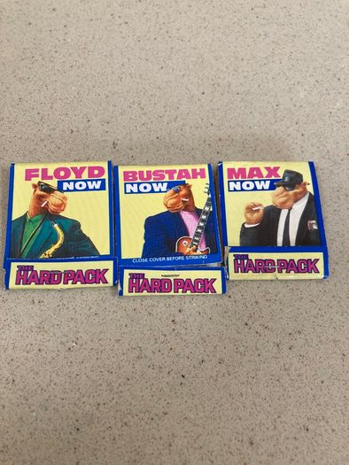 Camel Matches Set Year 1991 American 3