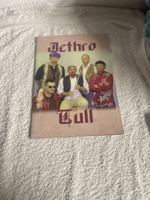 Jethro Tull J-Tull Dot Com 2001 concert tour programme