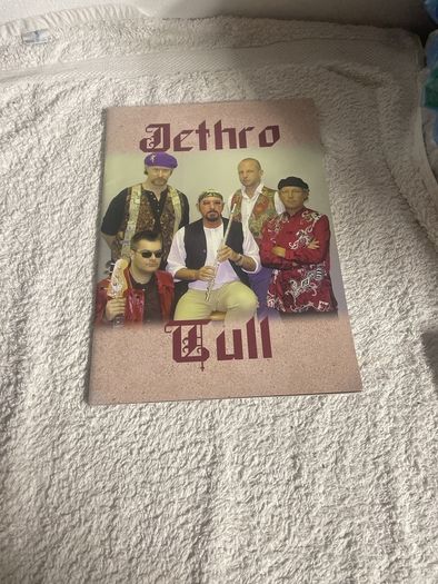 Jethro Tull J-Tull Dot Com 2001 concert tour programme