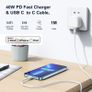 Fast Charger USB C for iPhone 17 16 15 Charger 40W 1M Apple Type C to C Charging Cable and Plug UK USBC Power Adapter Fast Charge for New i Phone Air/17 Pro Max/16e/16 Plus/16 Pro Max,Lead and Head Image 6