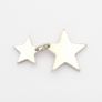 Vintage Signed 925 Sterling Silver Double Star Charm Image 7