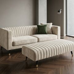 Stunning  Velvet Cream Suite