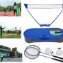 Badminton Net Set With Base Image 4