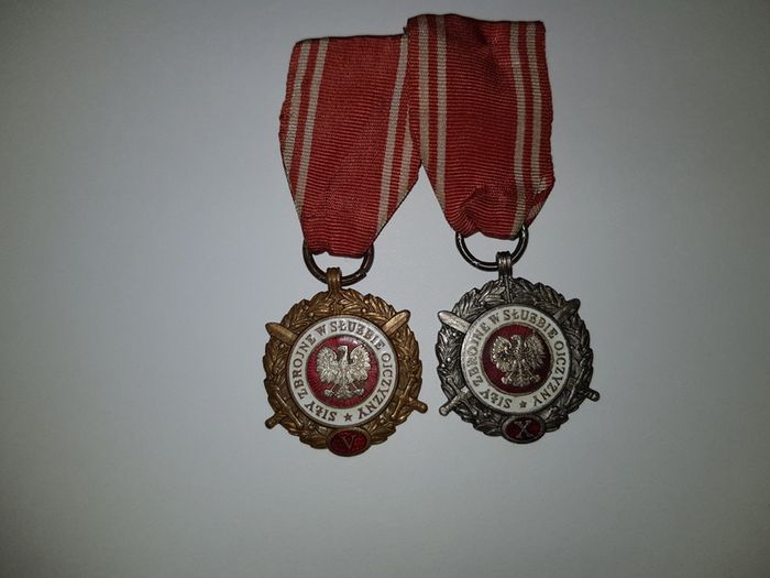 Polish Armed Forces Medal Set