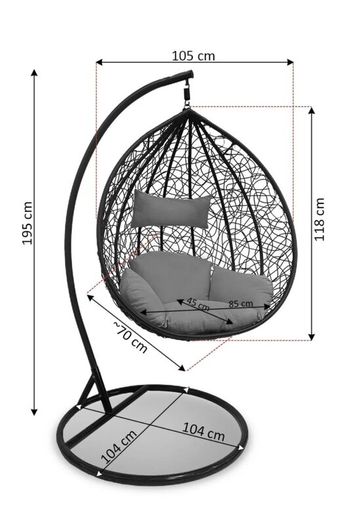 Summer Sale! Egg Chair Swing - Free Delivery!