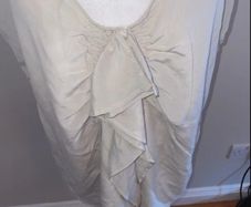 More 100% silk top, size 12, new with tags
