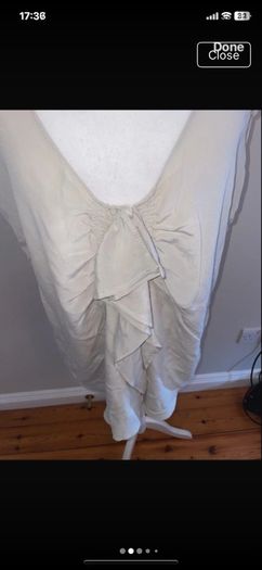More 100% silk top, size 12, new with tags