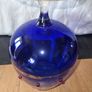 Large vintage Bohemia glass goblet Image 8