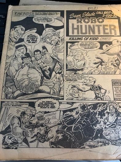 2000 AD Progs x 7 Issues 264,265,269-271, 281-282 - issues running intermitently from 15th May 1982 -24th Apr 1982 - IPC Magazines-Vintage 2000AD Comics