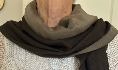 Moshino 100% Silk Scarf