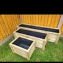 large wooden planters Image 4