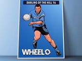 Ciaran Whelan Dublin GAA Art Prints (A3 Size)