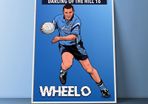 Ciaran Whelan Dublin GAA Art Prints (A4 Size)